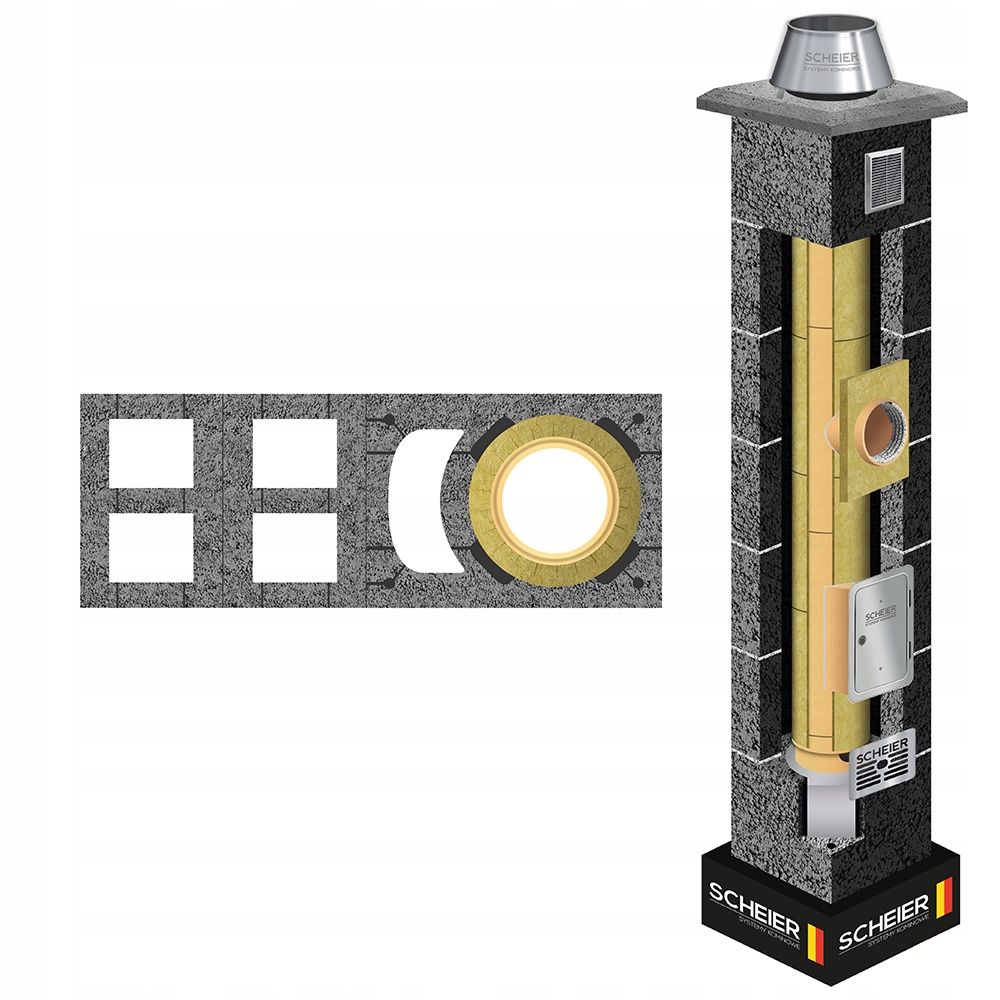 System Kominowy Scheier M Fi Ceramiczny Komin Erli Pl