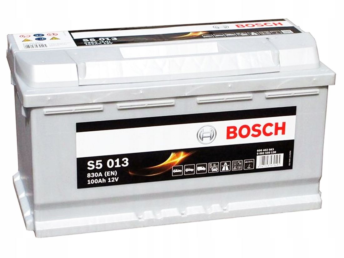 AKUMULATOR BOSCH SILVER S5 100AH 830A NOWY MODEL ERLI Pl