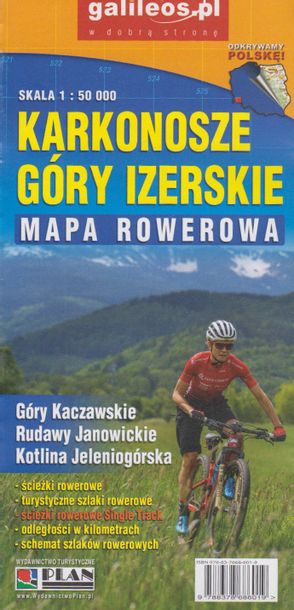 KARKONOSZE GÓRY IZERSKIE mapa PLAN 2020 ERLI pl