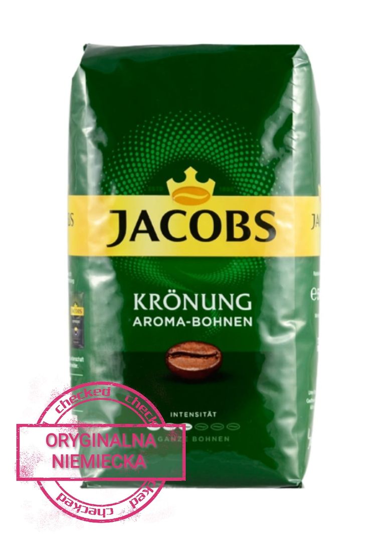 NIEMIECKA Jacobs Kronung Kawa Ziarnista 500G ORYGINALNA ERLI Pl