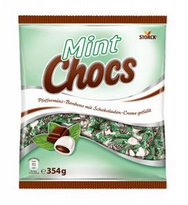 STORCK MINT CHOCS CUKIERKI MIĘTOWE 354G ERLI pl