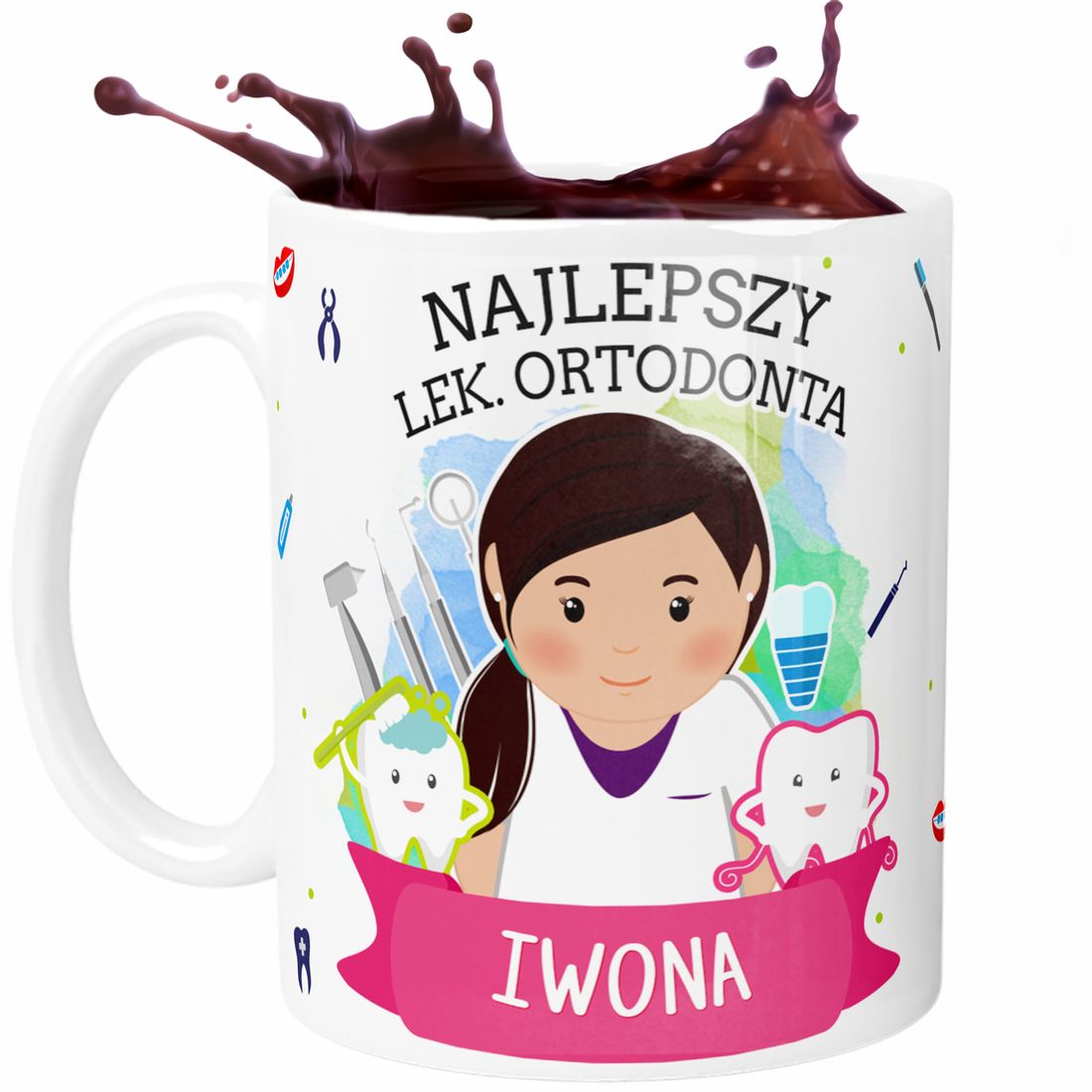 Personalizowany Kubek Dla Pani Doktor Ortodontki Erli Pl