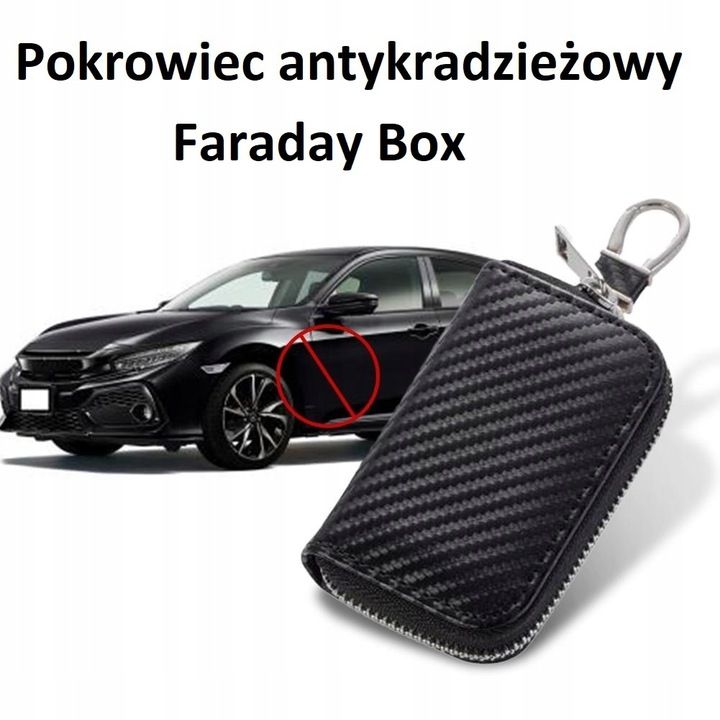 Pokrowiec na KLUCZYK Keyless ETUI ANTYKRADZIEŻOWE ERLI pl