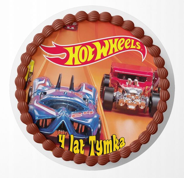 Op Atek Na Tort Cm Hot Wheels Wzory Gratis Erli Pl