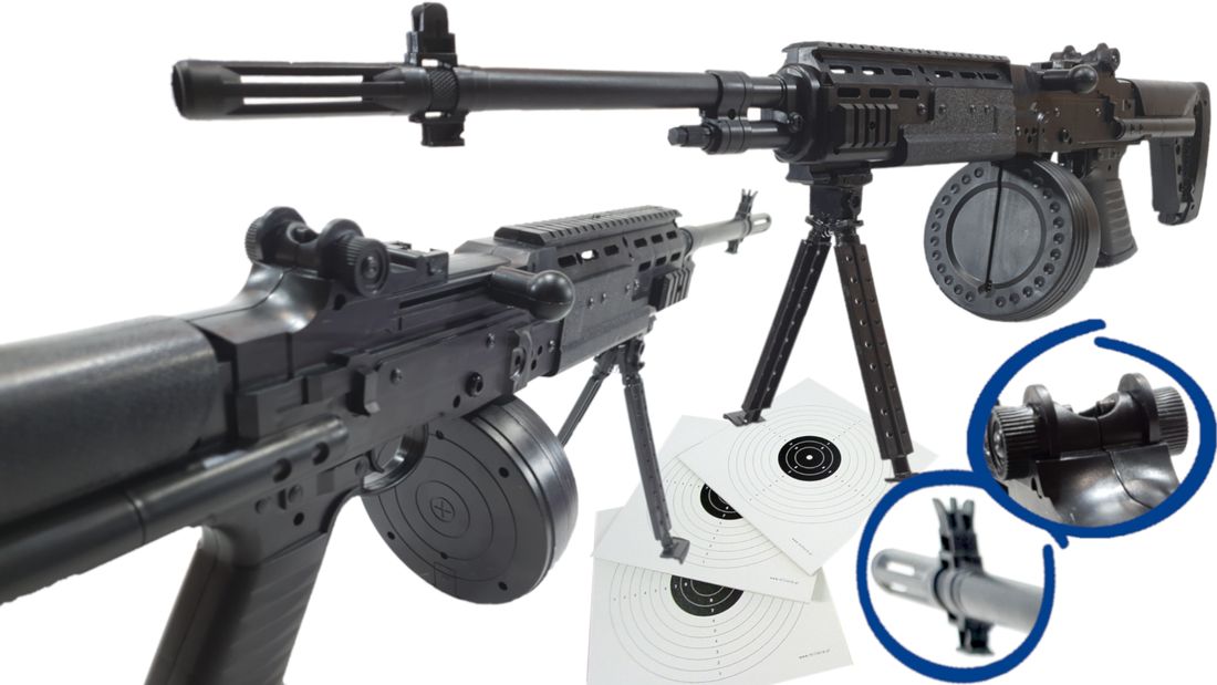 Ak Karabin Maszynowy Na Kulki Snajperka Air Soft Gun Erli Pl