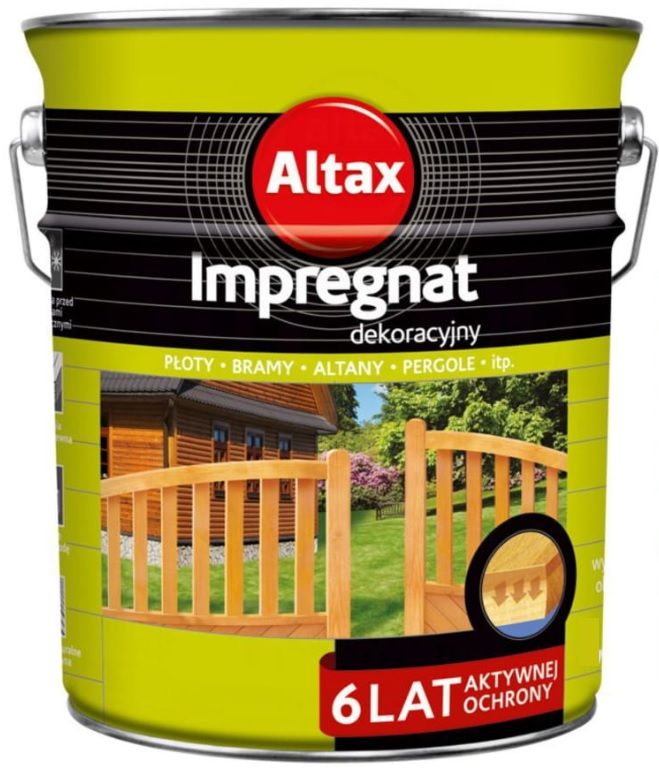 ALTAX IMPREGNAT DEKORACYJNY DO DREWNA TIK 9l ERLI Pl