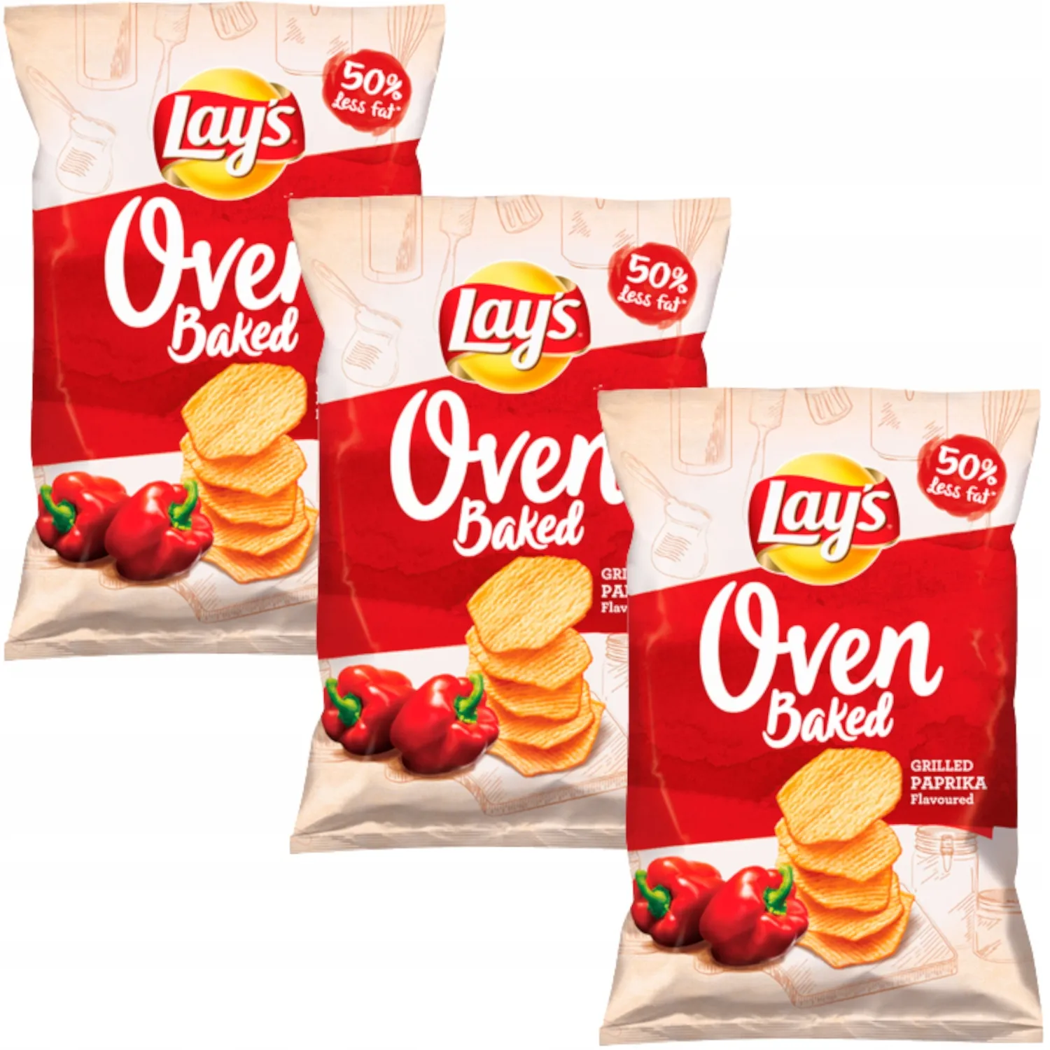 Lay S Lays Oven Baked Chipsy Paprykowe X G Erli Pl