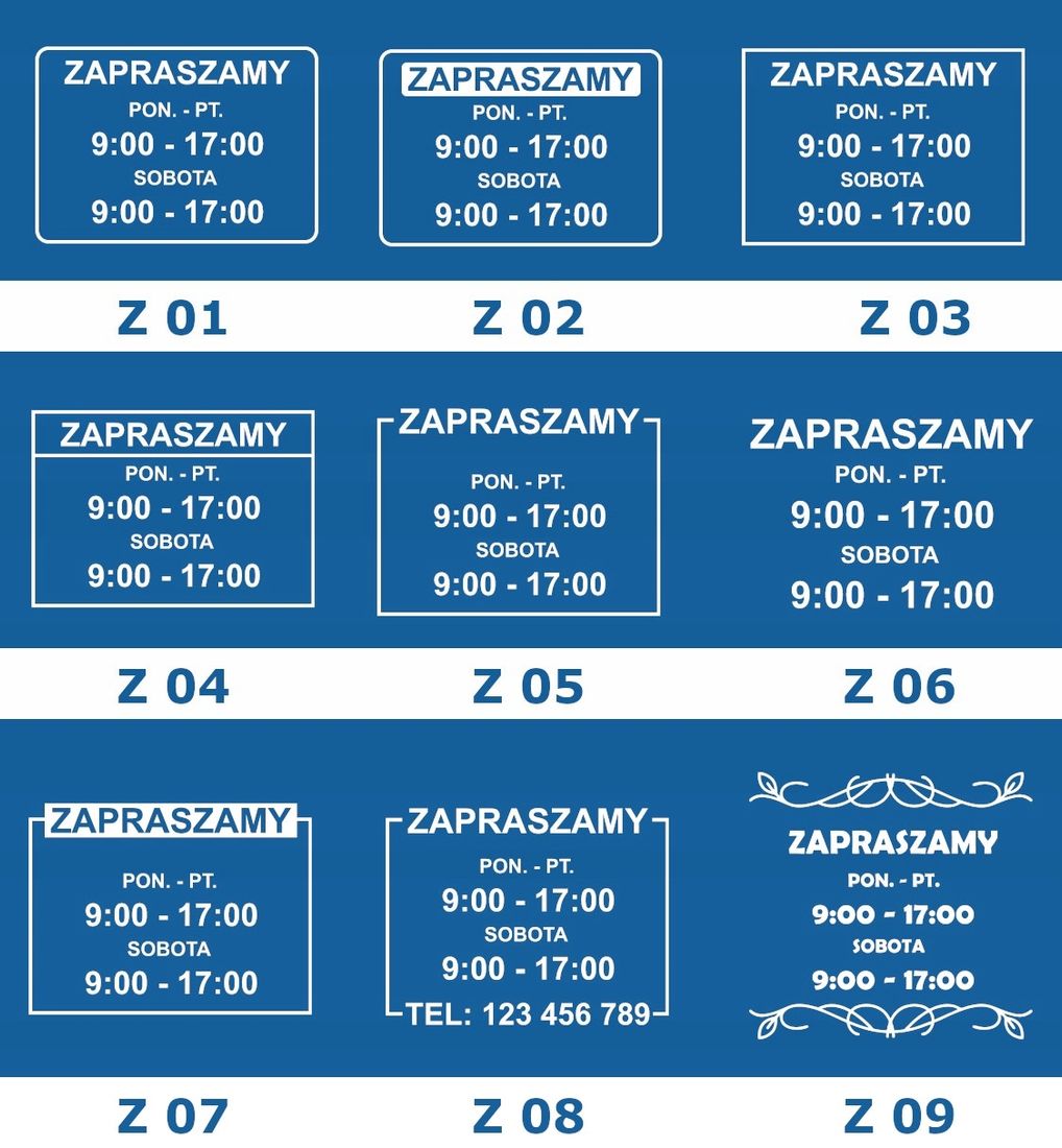 Godziny Otwarcia Na Szyb Otwarte Czynne Wzory Erli Pl