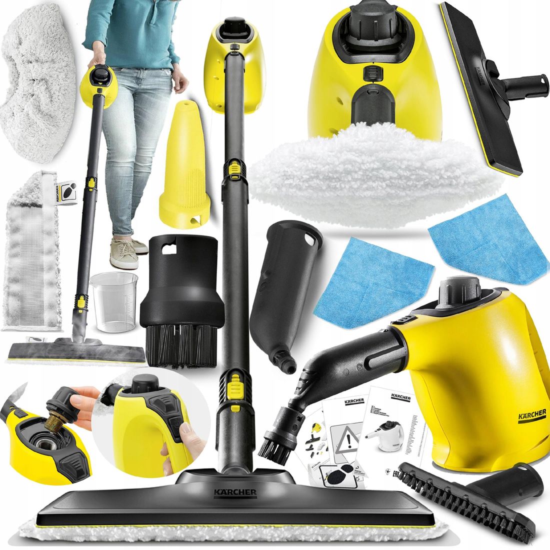 Karcher Sc Parownica Mop Parowy Myjka Home Floor Erli Pl