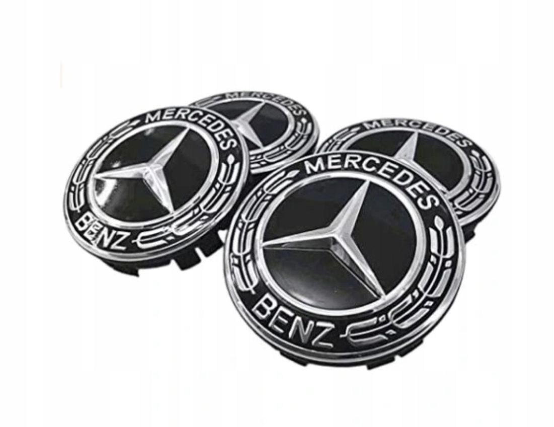 Dekielki Emblematy Mercedes Mm Zestaw Szt Erli Pl