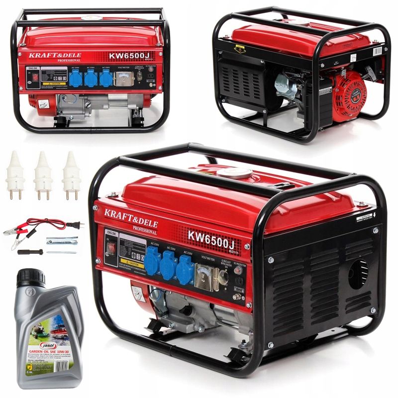 AGREGAT PRĄDOTWÓRCZY GENERATOR PRĄDU OHV 230V OLEJ ERLI pl