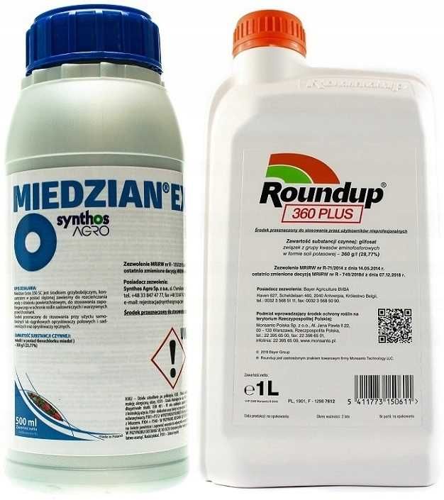 Bayer Miedzian Extra Sc L Roundup Plus L Erli Pl