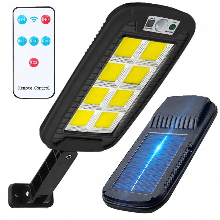 LAMPA SOLARNA ULICZNA LATARNIA LED 240 COB PILOT ERLI Pl