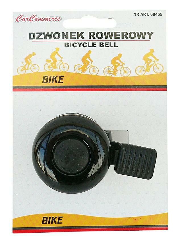 Dzwonek Do Roweru Rowerowy Metalowy G O Ny Czarny Erli Pl