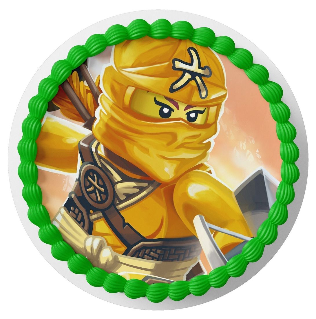 OPŁATEK NA TORT LEGO NINJAGO NAPIS GRATIS ERLI pl