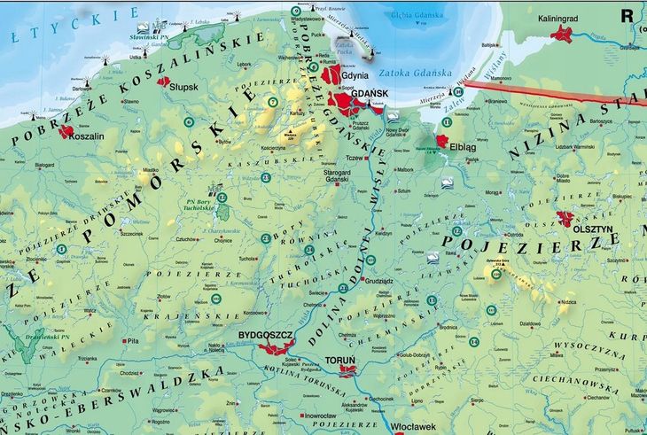 Duo Mapa Administracyjna Polski Polska Fizyczna Erli Pl