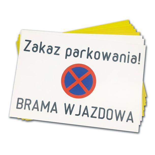 Tabliczka ZAKAZ WSTĘPU ZE ZWIERZĘTAMI 30x19 PCV ERLI pl