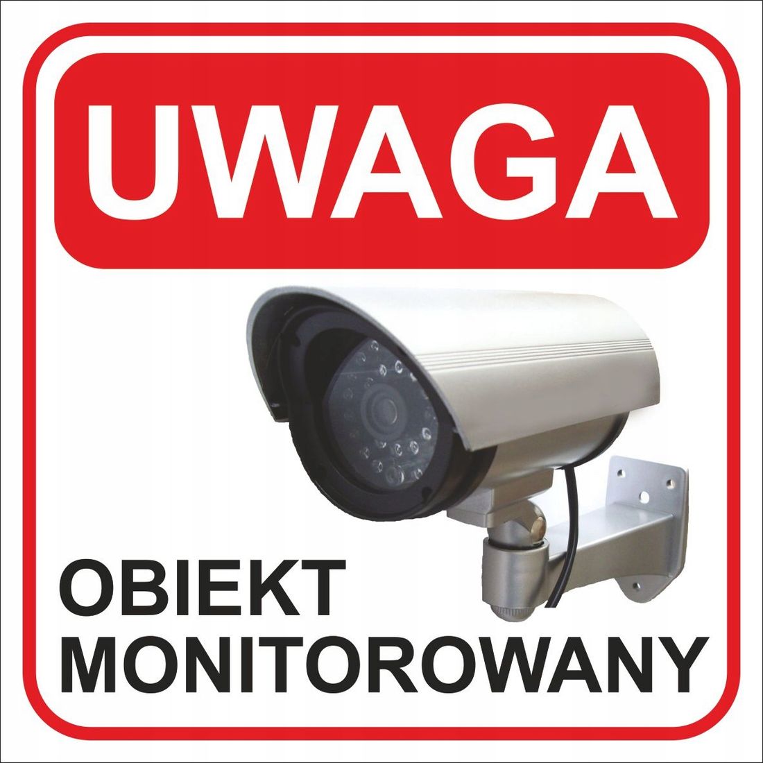 Tabliczka Pcv Znak Obiekt Monitorowany X Erli Pl