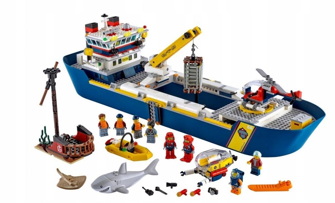 Klocki Lego City Zestaw Statek Badacz Oceanu Erli Pl