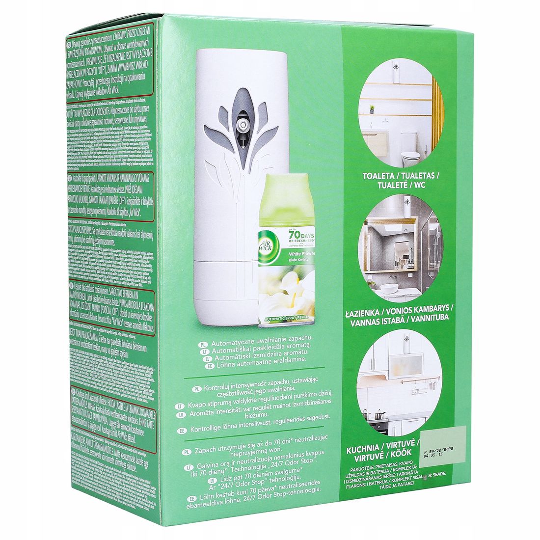 Air Wick Freshmatic Białe Kwiaty Zestaw 250ml ERLI pl