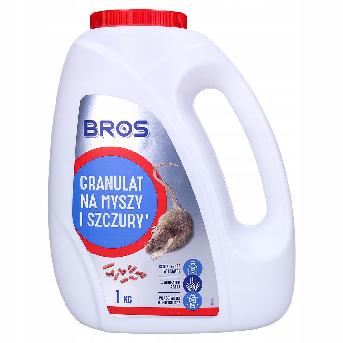 BROS GRANULAT TRUTKA NA MYSZY I SZCZURY 1KG ERLI Pl