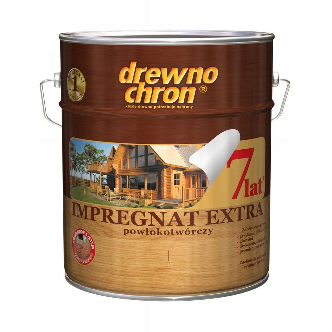 Impregnat Do Drewna EXTRA 9 L Sosna Naturalna DREWNOCHRON ERLI Pl