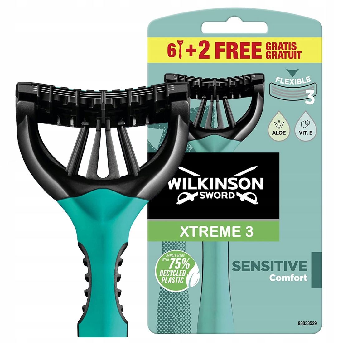 Maszynka Wilkinson Xtreme Sensitive Comfort Erli Pl