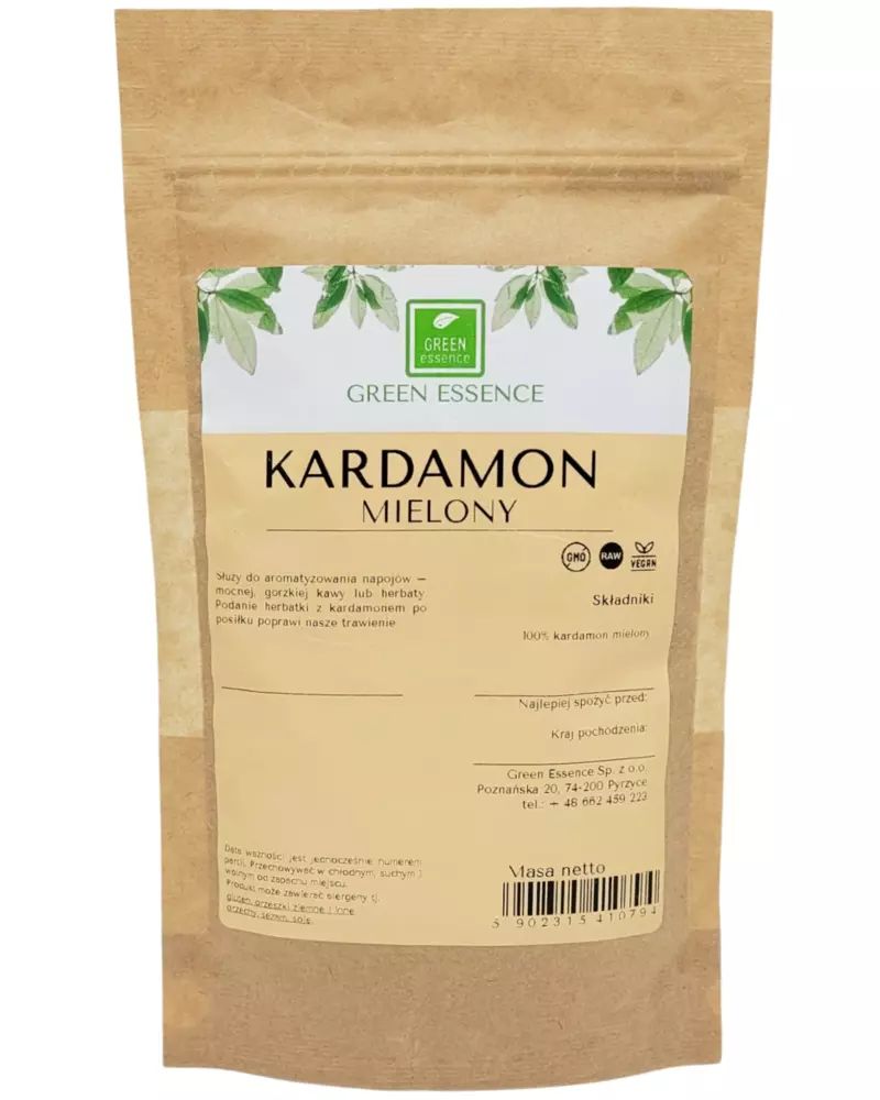 Kardamon Mielony 100 G Aromatyczna Przyprawa Do Kawy ERLI Pl