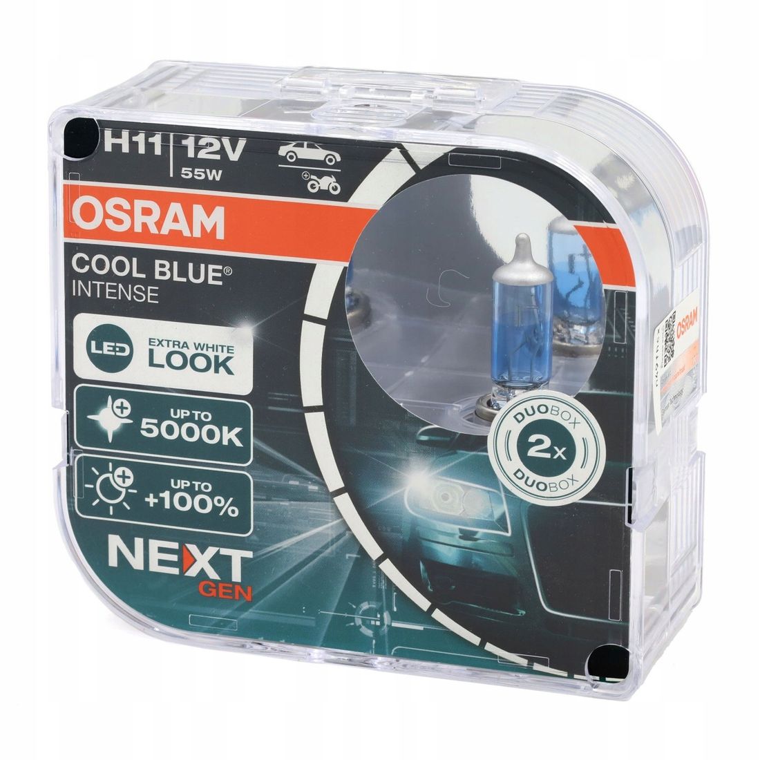 Żarówki Osram H11 Cool Blue Next Gen 12V 55W 2szt ERLI pl