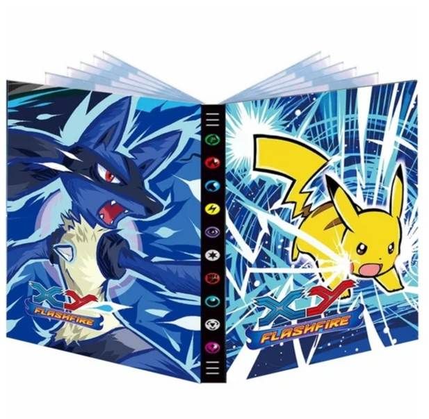 ZESTAW POKEMON ALBUM KARTY 200 SZT V MAX GX PREZENT DLA FANA ERLI Pl