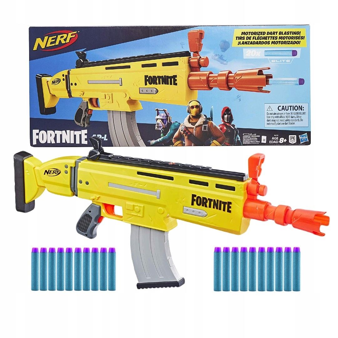 Nerf Zestaw Fortnite Wyrzutnia Ar L Mega Dodatki Erli Pl