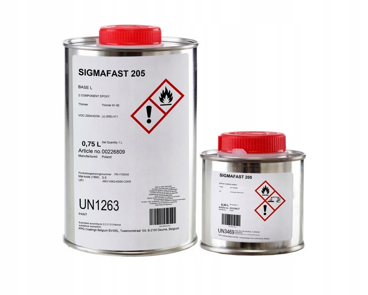 Farba Do Betonu Sigmafast 205 SOLID GREY 1 L ERLI Pl