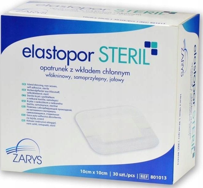 Elastopor Steril Cmx Cm Opatrunek Ja Owy Szt Erli Pl