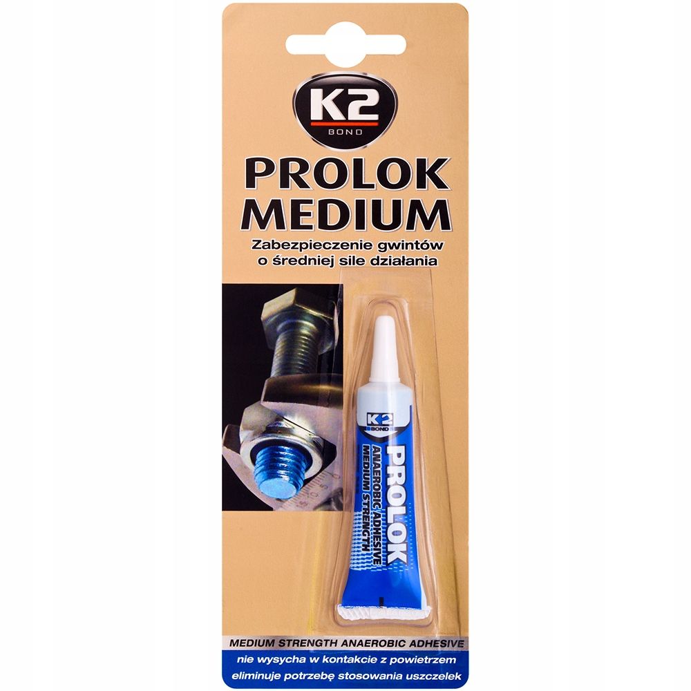 Klej Do Gwint Redni T K Ml Prolok Medium Niebieski