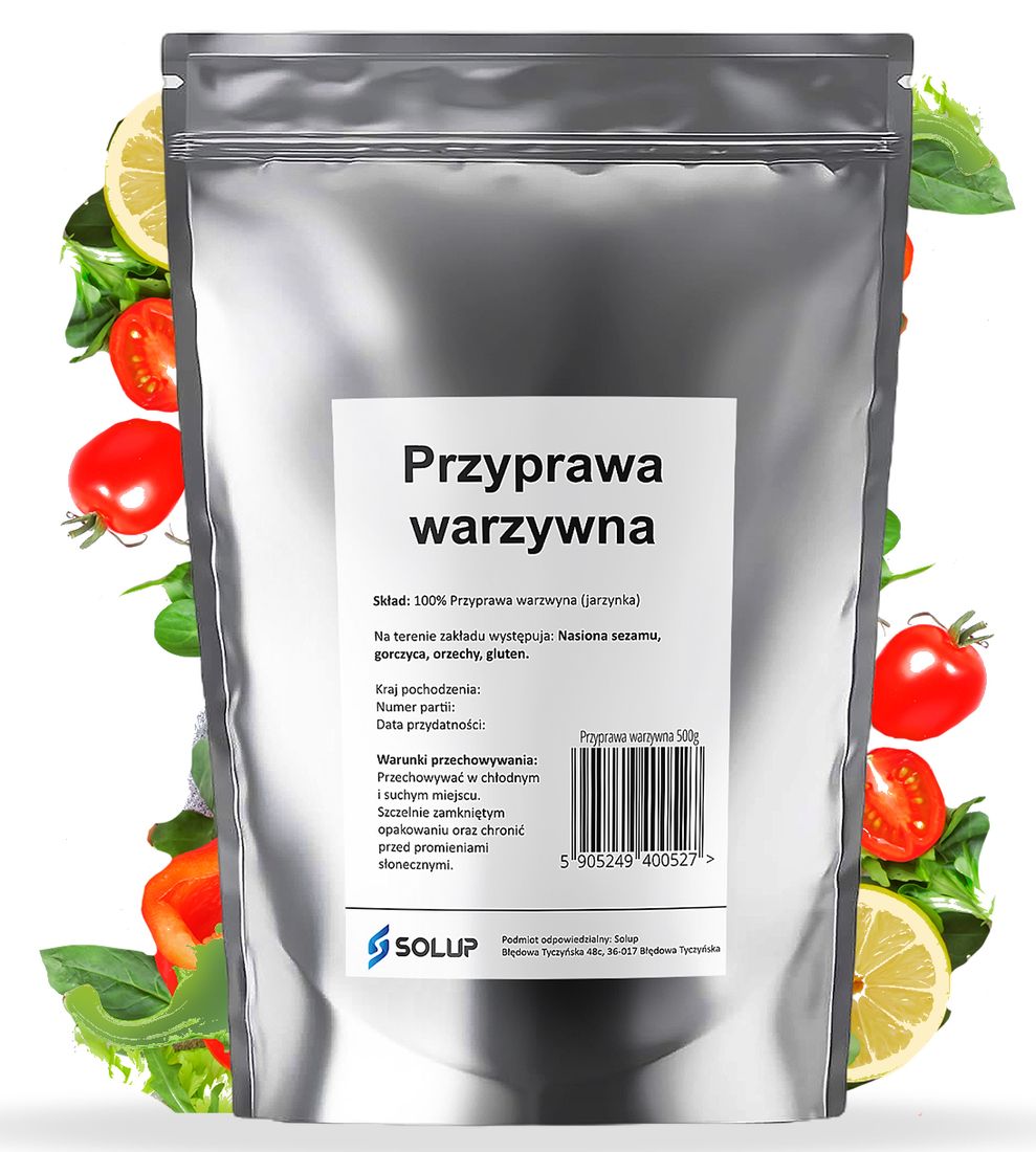 PRZYPRAWA WARZYWNA Uniwersalna Jarzynka Do Potraw Wegeta 200g ERLI Pl