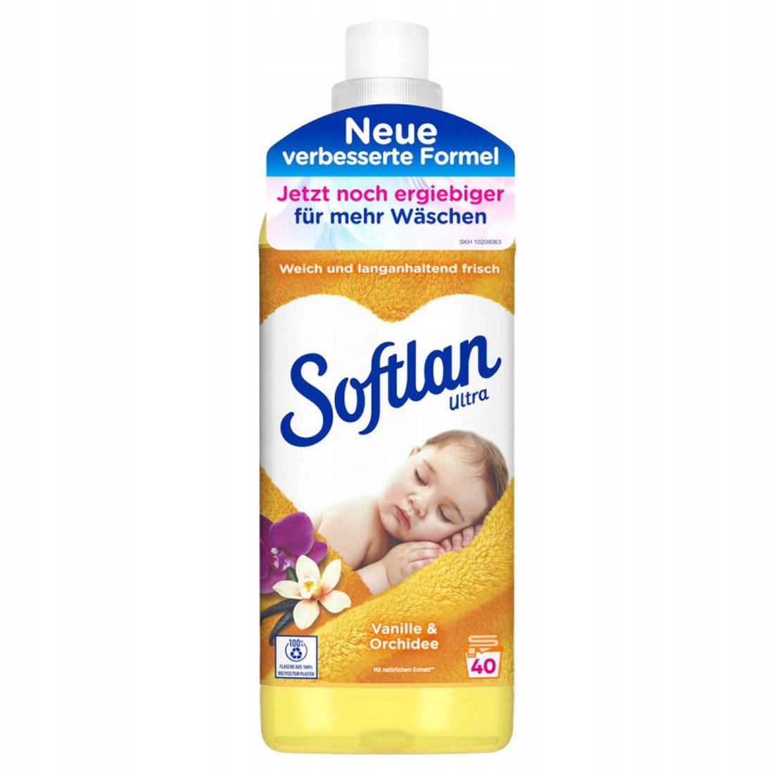 SOFTLAN Płyn do płukania Vanilla Orchidee 1l ERLI pl