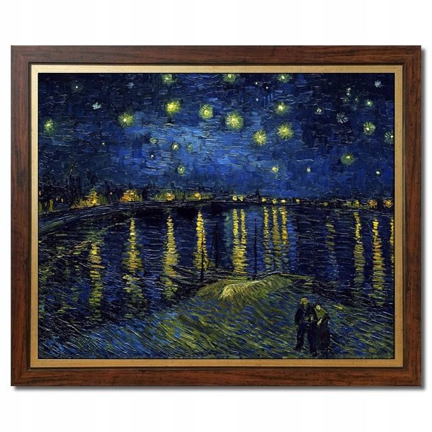 Obraz Vincent Van Gogh Gwia Dzista Noc Nad Rodanem Erli Pl