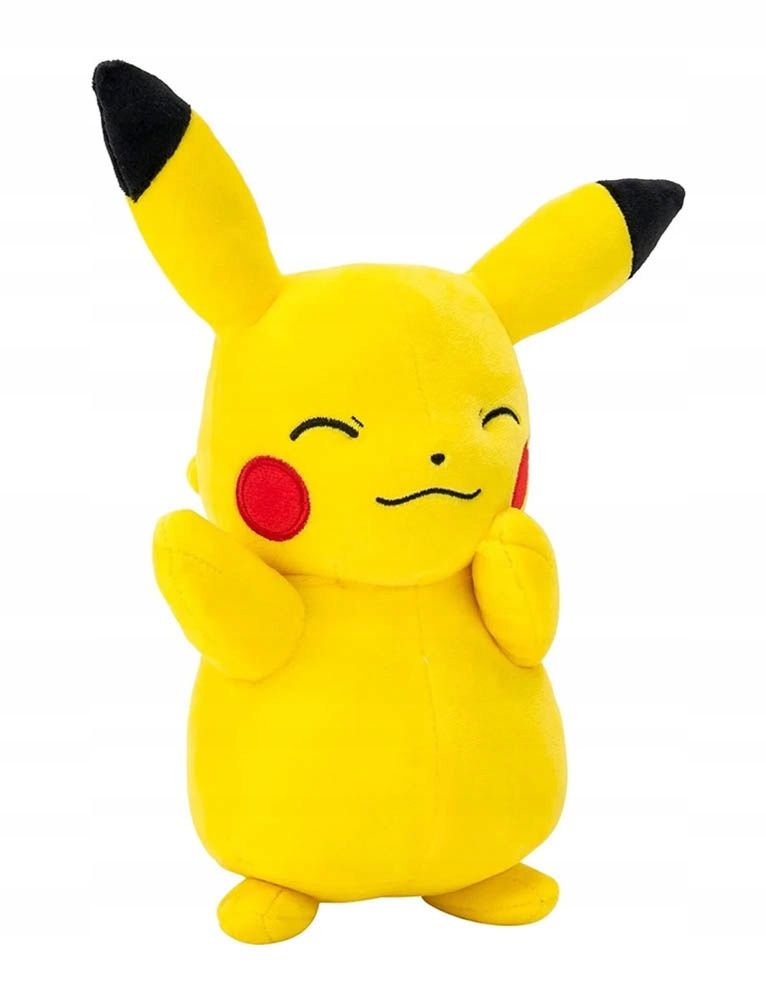 POKEMON Maskotka PIKACHU Pluszak 20cm S14 JAZWARES ERLI Pl