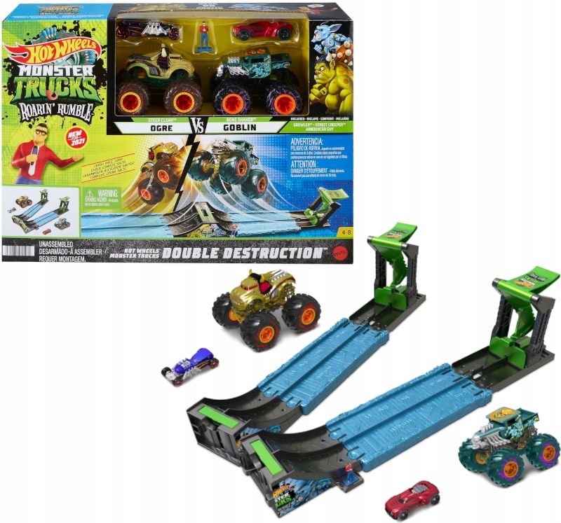 HOT WHEELS TOR MONSTER TRUCKS ROARIN RUMBLE 4 ERLI Pl