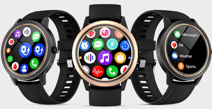 Smartwatch Damski Zegarek Polskie Menu Rozmowy Tarcz Wodoodporny