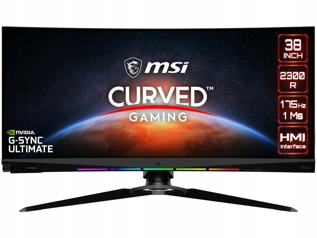 MSI MEG381CQR Monitor Gamingowy 38 Zakrzywiony FV ERLI Pl