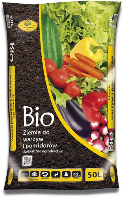 Bio Ziemia Do Warzyw i Pomidorów 50L KIK ERLI pl