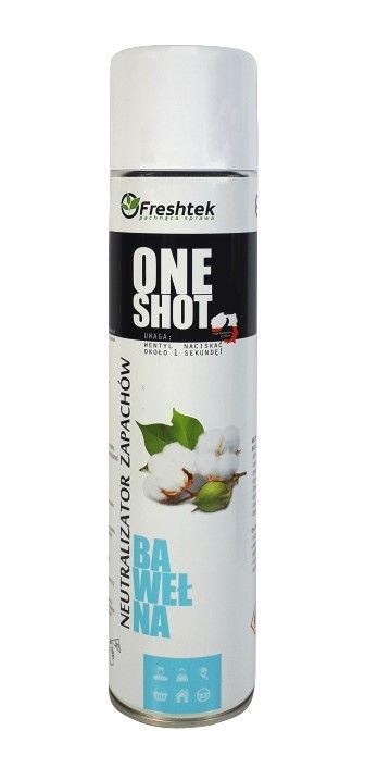 FRESHTEK ONE SHOT Neutralizator zapachów BAWEŁNA ERLI pl