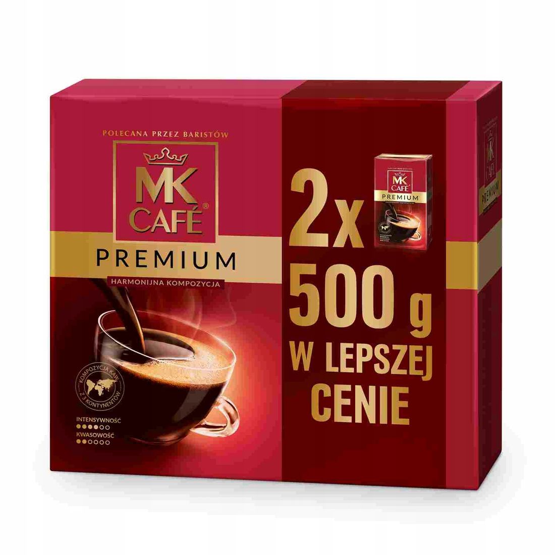 Kawa Mk Cafe Premium Mielona Kg Erli Pl