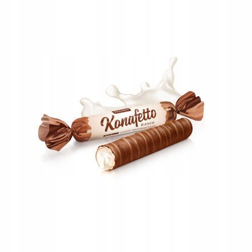 Cukierki Konafetto Bianco Rurki W Czek Roshen 1kg ERLI Pl