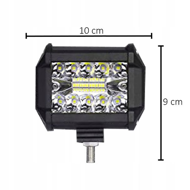 LAMPA 20 LED HALOGEN ROBOCZY DO MASZYN DUŻA MOC SZPERACZ 60W 12V ERLI pl