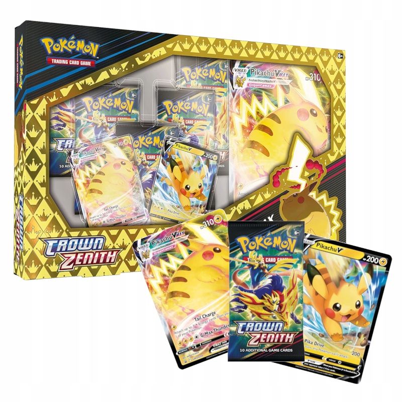 Pokemon Tcg Zestaw Crown Zenith Pikachu Vmax Karty Erli Pl