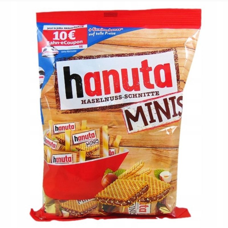 Hanuta Mini Szt Wafelki Orzechowe Ferrero Hanuta Minis G Erli Pl