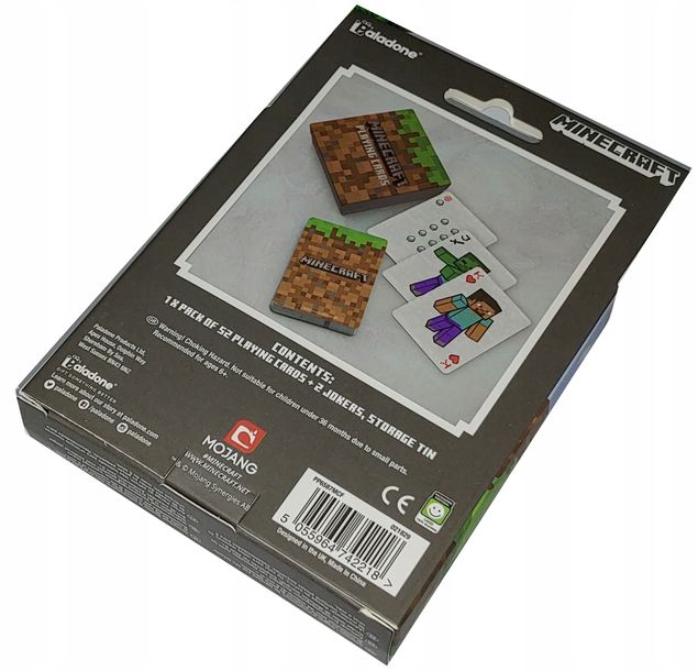 KARTY DO GRY MINECRAFT PLAYING CARDS NOWE ERLI Pl