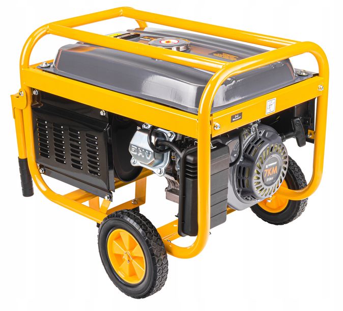 Agregat PRĄDOTWÓRCZY Generator 3000W 230V Koła AVR ERLI pl